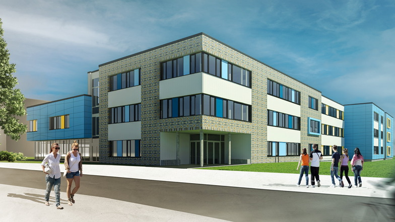 Erster Spatenstich für den Bau der neuen Rothenburger Oberschule soll voraussichtlich Mitte Oktober sein.