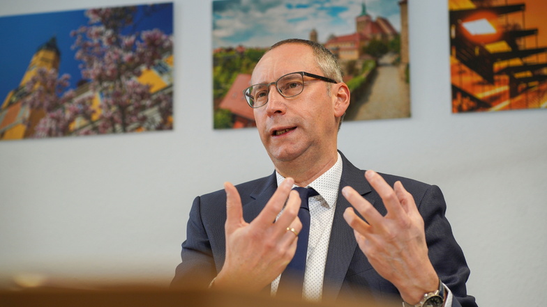Karsten Vogt (CDU) will nächster Oberbürgermeister in Bautzen werden. Sein Gesprächsangebot sieht er auch als Wahlkampf.