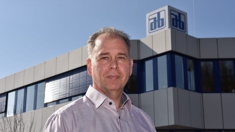Aldo Bojarski ist der neue Chef bei AB Elektronik in Klingenberg.