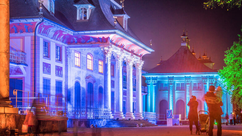 90.000 Besucher schlenderten zum Jahresende durch den „Christmas Garden Dresden Pillnitz“.