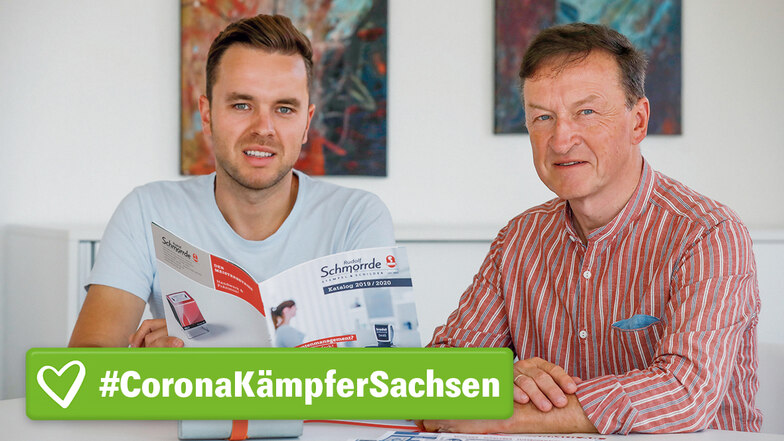 Marcus Keßner und sein Vater Reinhart Keßner führen das Familienunternehmen mit Innovationen aus der Krise.