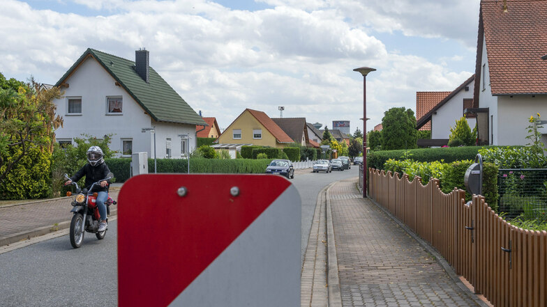 Das Wohngebiet Am Kalkberg in Riesa ist beliebt. Anderswo im Landkreis Meißen steigen die Preise noch stärker.