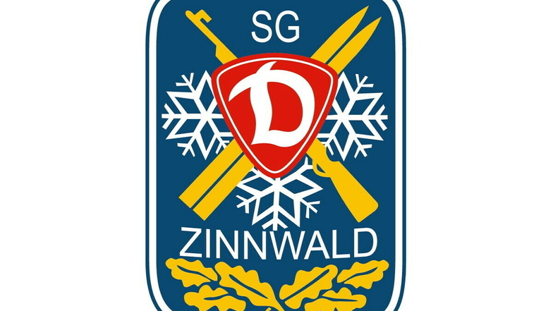 Das alte Logo ist auch das neue. Die SG Dynamo Zinnwald war vor der Wende der erfolgreichste Biathlonverein der Welt.