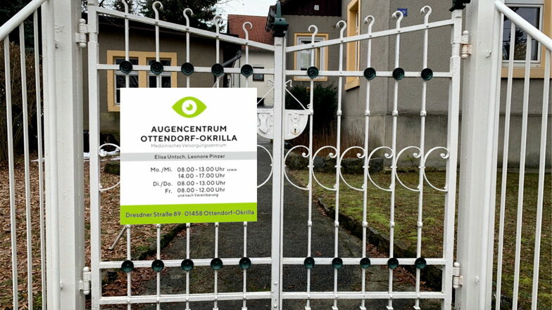 Für viele Ottendorfer geht ein Wunsch in Erfüllung. Im ehemaligen Ärztehaus an der Dresdner Straße öffnet eine Augenarztpraxis.