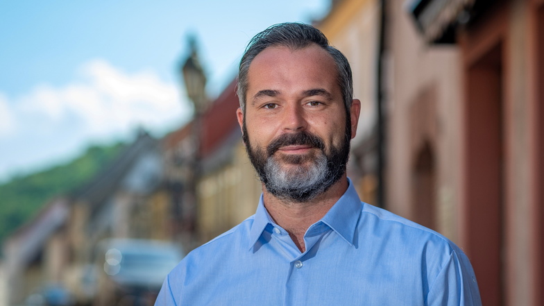 Franco
Lehmann (40) ist Unternehmer. Er und seine Familie sind Wahl-Roßweiner. Leh- mann ist Vorsitzender der Freien Demokraten für Döbeln und Umge- bung, die ihn auch als Kandidaten für die Bürgermeisterwahl in Roßwein nominiert haben.