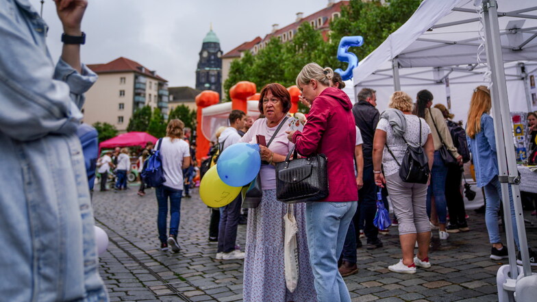 Impressionen vom Dankesfest der ukrainischen Gemeinschaft in Dresden.