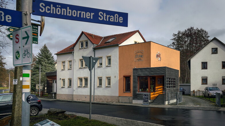 Die Bäckerei in der Ortsmitte Grünbergs ist in der ganzen Region sehr beliebt.