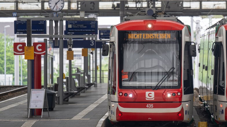 Erneut ruft die Gewerkschaft GDL zum Streik bei der City-Bahn in Chemnitz auf.