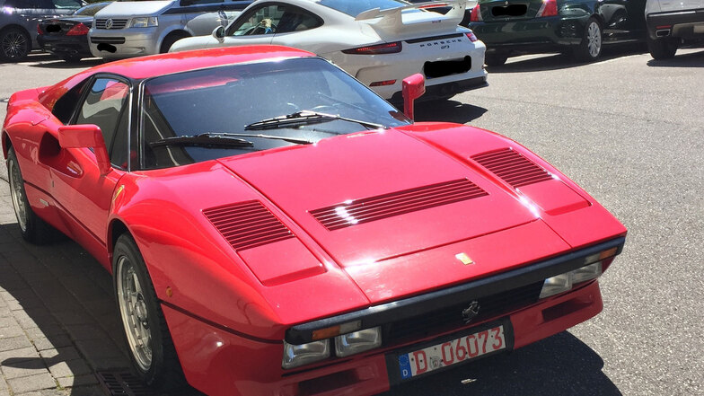 Der rote Ferrari 288 GTO, Erstzulassung 1985, ist wieder da.