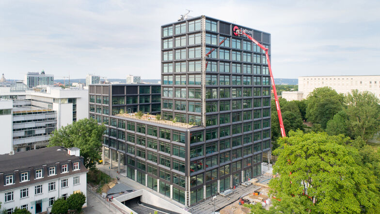 Die Firmenzentrale von SachsenEnergie wurde von Stararchitekt Meinhard von Gerkan entworfen.