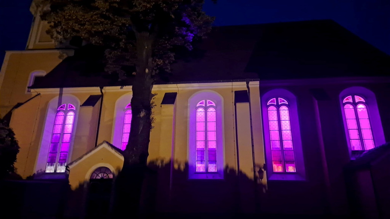 Besondere Klang- und Lichtinstallation in der Königsbrücker Kirche