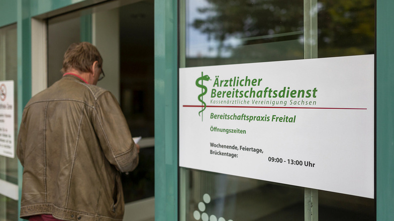 Geöffnet, wenn alle anderen geschlossen haben: Am Krankenhaus in Freital gibt es jetzt eine Bereitschaftspraxis.