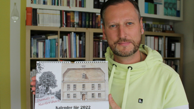 Marco Schröder hat es wieder getan: Zum neunten Mal hat er einen Kalender mit Markersbacher Geschichte gestaltet.