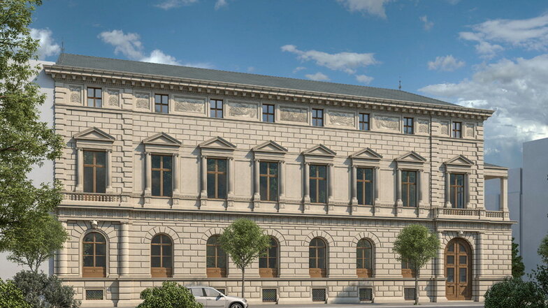 So sollte das Palais Oppenheim aussehen.
