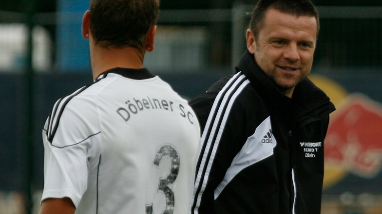 Thomas Kupper (rechts) übernimmt das Amt des Trainers beim Döbelner SC.