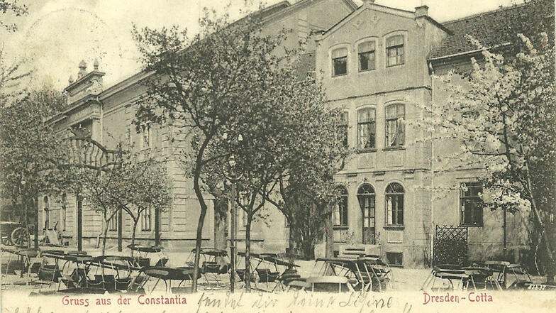 Das Ballhaus „Constantia“ um 1900. Es war für 66 Jahre die Spielstätte des „Theaters der Jungen Generation“.