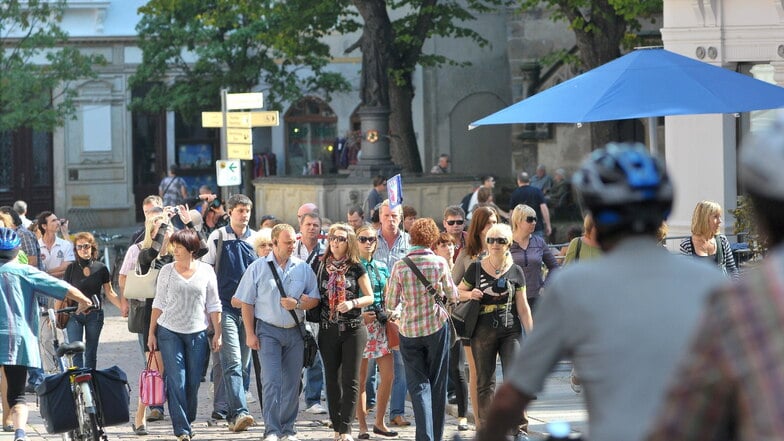 Gut besucht zeigt sich Meißen in diesem Sommer.