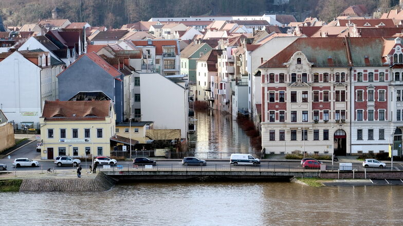 Fast 35.000 Gebäude in Sachsen sind von Hochwasser bedroht