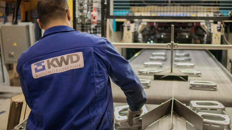 Das Karosseriewerk KWD in Radeberg ist eins der Unternehmen, die bei der Spätschicht am 9. Oktober mitmachen.
