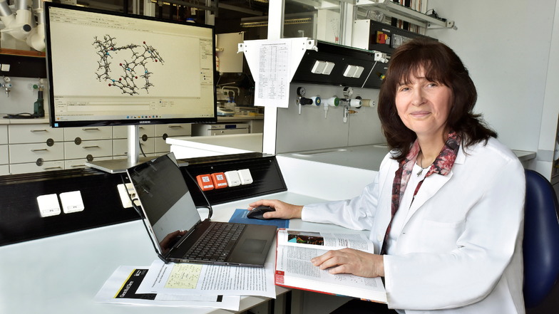 Professorin Monika Mazik ist die Institutsdirektorin der organischen Chemie an der TU Bergakademie Freiberg. Sie hat eine Therapie gegen Corona entwickelt.