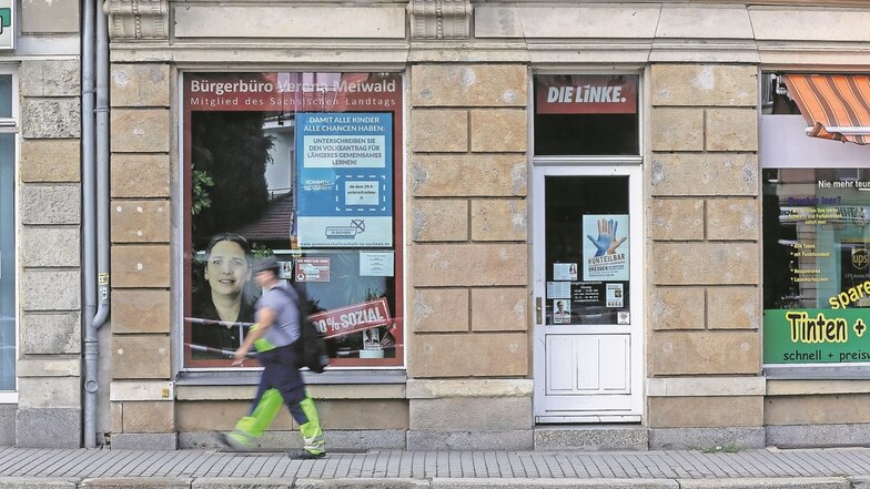 Die Linke betreibt in Freital ein Bürgerbüro. Hier war auch Torsten Neumann zugange. Jetzt wurde er als Betrüger entlarvt.