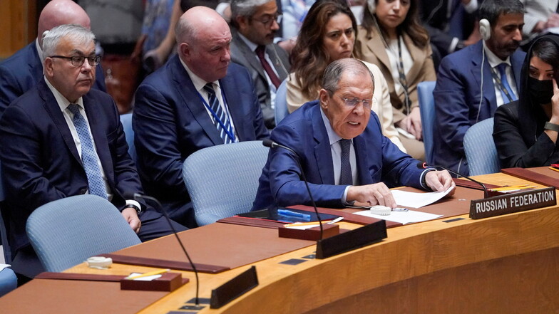 23 Minuten im Sicherheitsrat - Lawrow zeigt UN die kalte Schulter
