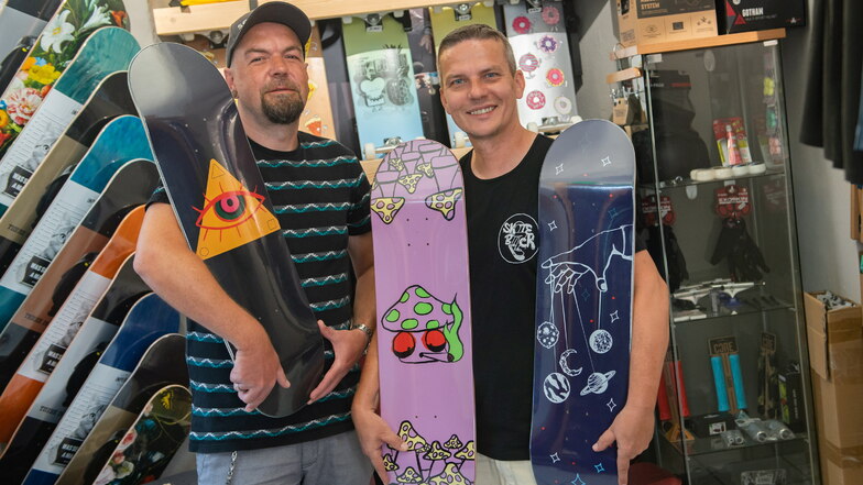 Großenhainer bringt Skateboard-Geschäft ins Rollen