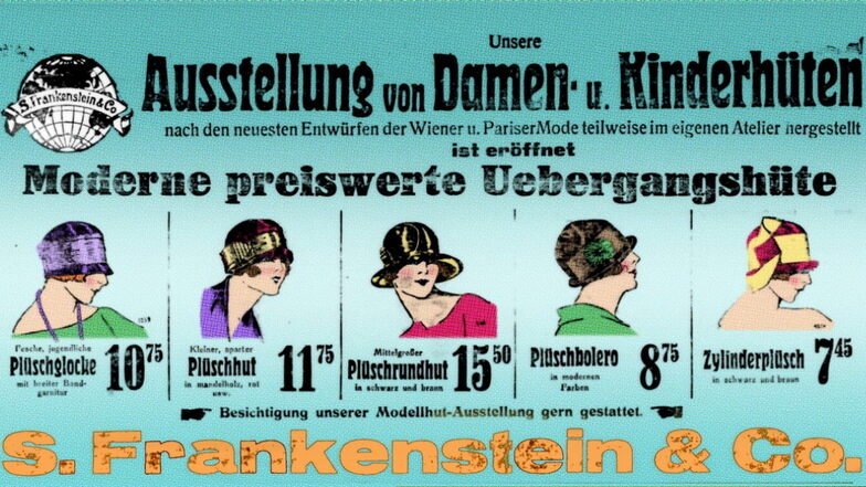 Lauren Leiderman hat viel zur Görlitzer Firma S. Frankenstein & Co. recherchiert. Unter anderem diese Werbung für Hüte.