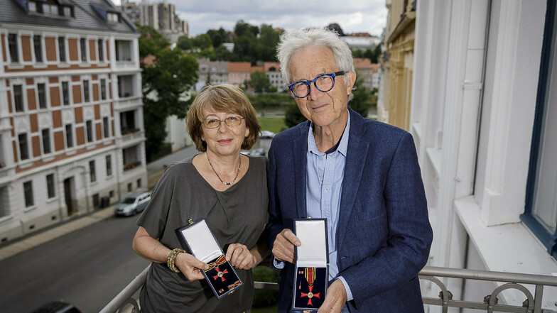 Anna und Christoph Heise erhielten am 3. Juli 2020 das Bundesverdienstkreuz.