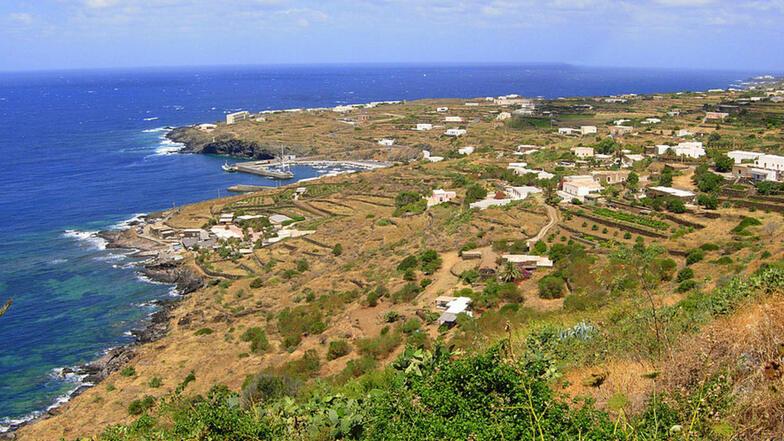 Die Insel Pantelleria würde als Erstes untergehen.