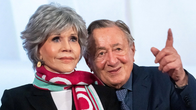 Richard «Mörtel» Lugner präsentierte seinen Opernball-Gast Jane Fonda.
