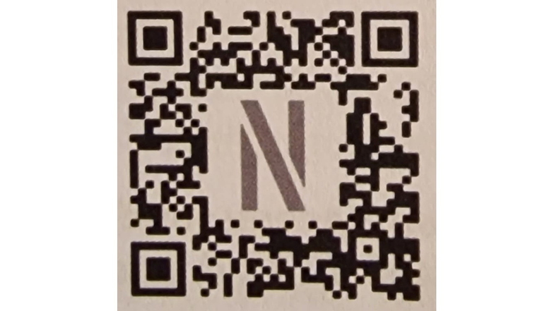 Der QR-Code zur Internetseite des Netzwerks Outdoorland im Naturpark Zittauer Gebirge.
