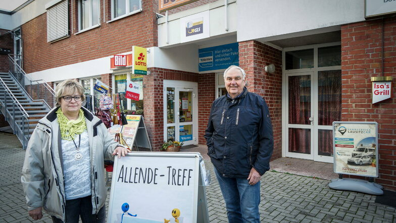 Andrea Kubank und Klaus Müller wollen die Menschen im Bautzener Allendeviertel zusammenbringen. Seit dem Sommer haben sie für ihren Treff auch einen Raum.