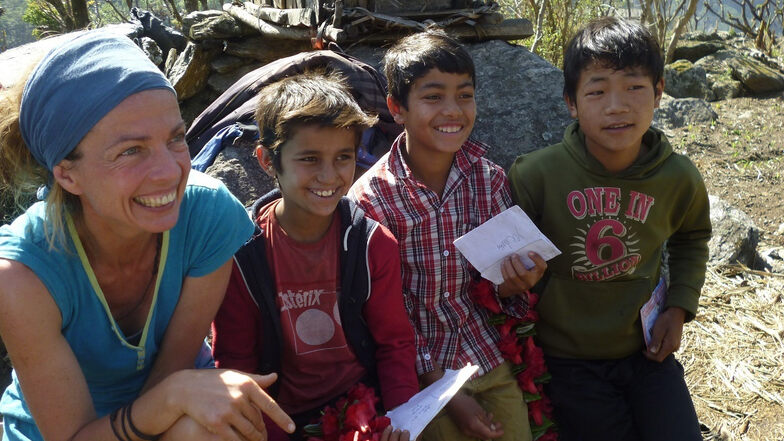 Katrin Götz war schon oft in Nepal und Pelmang. Nächstes Jahr möchte sie voraussichtlich auch wieder Schüler mitnehmen.