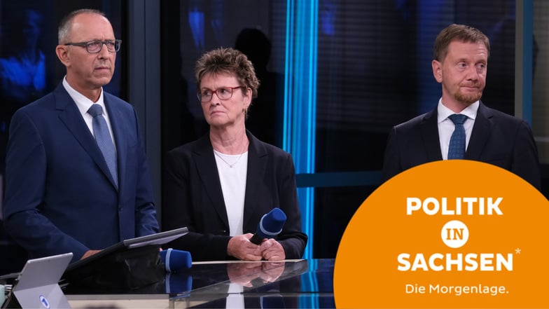 Wer soll mit wem? Michael Kretschmer schließt eine Koalition mit der AfD zwar aus, die Mehrheit der Sachsen fände dieses Bündnis allerdings regierungstauglich.