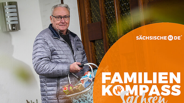 Roland Maruschke ist einer derjenigen, die in Rammenau zu einer gut funktionierenden Nachbarschaft beitragen. Er und seine Frau kaufen für eine 83-Jährige ein.