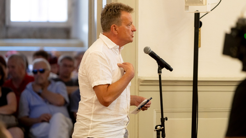 Kiesgrubenbesitzer Dieter Kuhn will es für die AfD in den Stadtrat schaffen.
