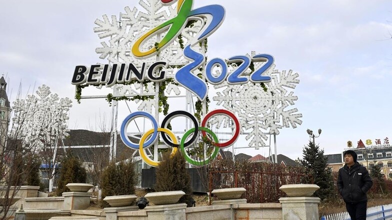 Geworben wird schon fleißig für die Winterspiele 2022 in Peking. Die Vorfreude der Athleten hält sich jedoch in Grenzen.