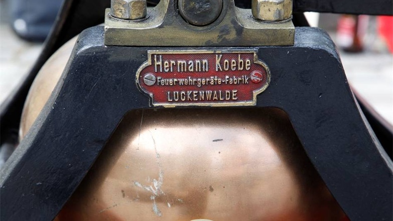 Erinnerung an die Feuerwehrgeräte-Fabrik von Hermann Koebe