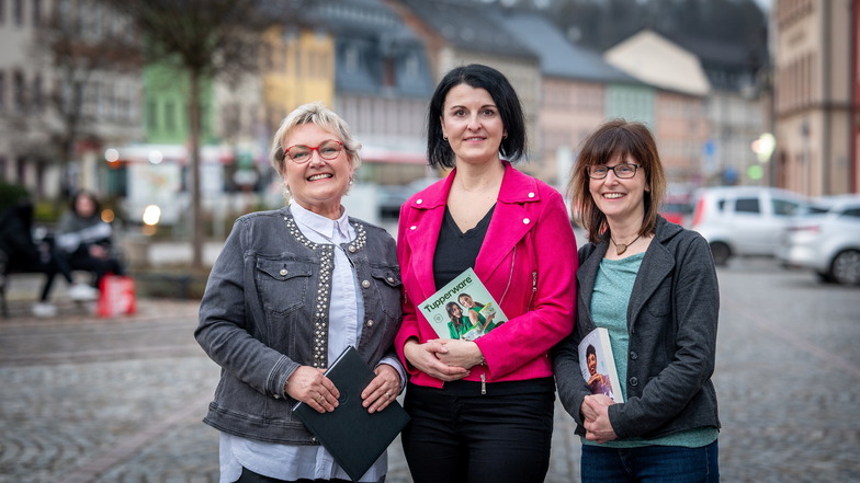 Katrin Kessler-Schmidt, Maja Blum und Katja Dierbeck haben die Frauen-Lounge Waldheim initiiert, um mit Unternehmerinnen ins Gespräch zu kommen und Erfahrungen auszutauschen.