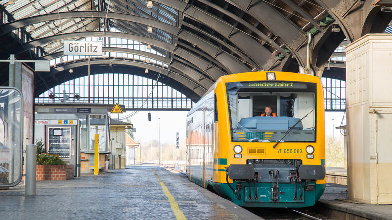 So schlecht ist das nicht: Züge der Regionalbahnen im Kreis Görlitz sind zu über 90 Prozent pünktlich. Foto: André Schulze