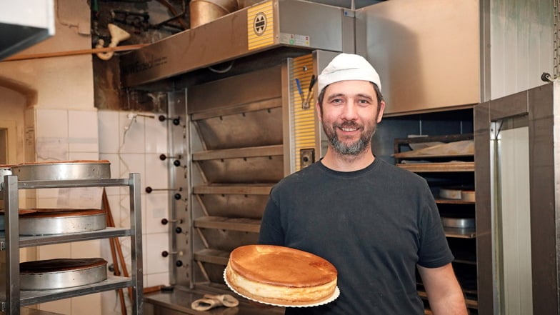 Wie groß ist noch der Kuchen für die verbliebenen Bäcker? Christian Schneider übernahm das Erbe seines Vaters in Riesa.