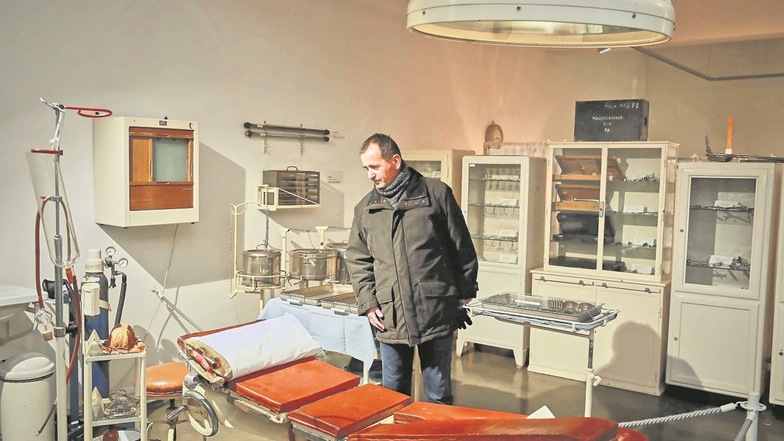 Thomas Kraus hatte noch die Chance, die medizinhistorischen Sammlungen in Bad Gottleuba zu besuchen. Das Museum im Klinikgelände beherbergt die umfangreichste private Sammlung an medizinischen Instrumenten, Geräten und Möbeln an einem Originalstandort in
