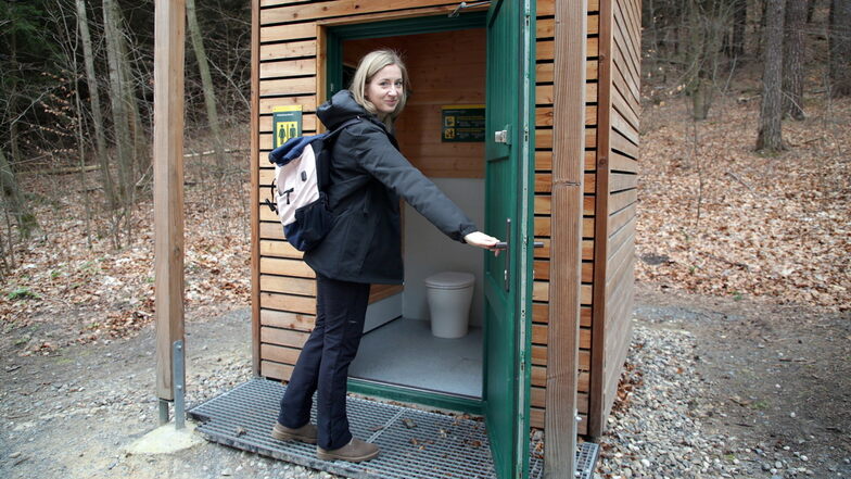 Hui oder pfui? So funktionieren die neuen Waldtoiletten in der Sächsischen Schweiz