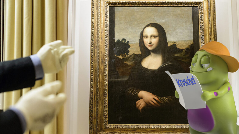 Das Gemälde "Mona Lisa" von Leonardo da Vinci ist weltberühmt.
