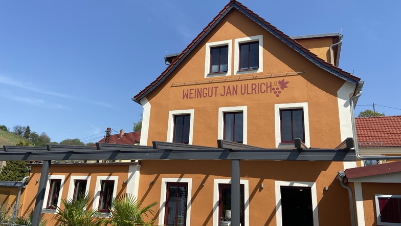 Der Weinausschank im Weingut Jan Ulrich wurde erst dieses Jahr eröffnet