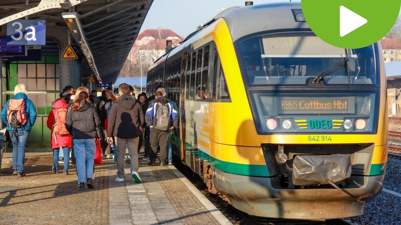 Bahnstrecke Zittau-Görlitz: Die Züge fahren wieder