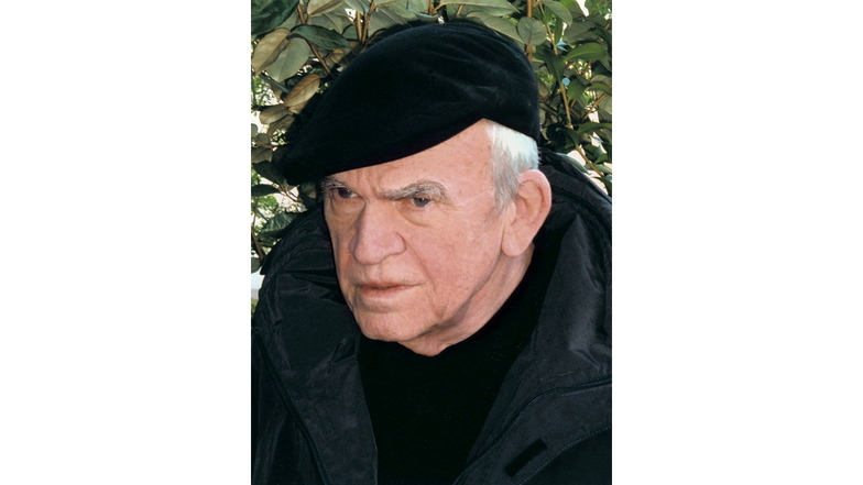 Milan Kundera 2005 in Madrid.