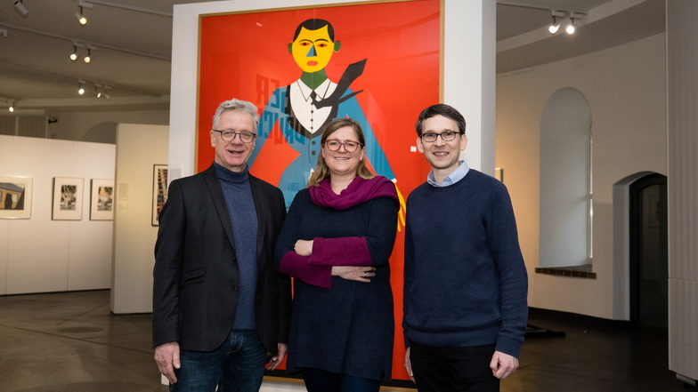 Die Ausstellung "Überdruck" im Kaisertrutz zusammen mit den Staatlichen Kunstsammlungen war 2023 ein Höhepunkt in der Görlitzer Ausstellungslandschaft.