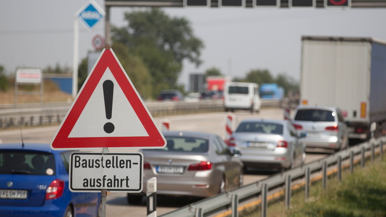 Staugefahr in den Ferien: Das sind die Autobahnbaustellen um Dresden